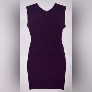 French Connection purple spandex dress